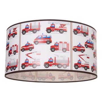 Loftlampe til børneværelset KIDS ROOM 1xE27/60W/230V Ø 40 cm, brandmænd