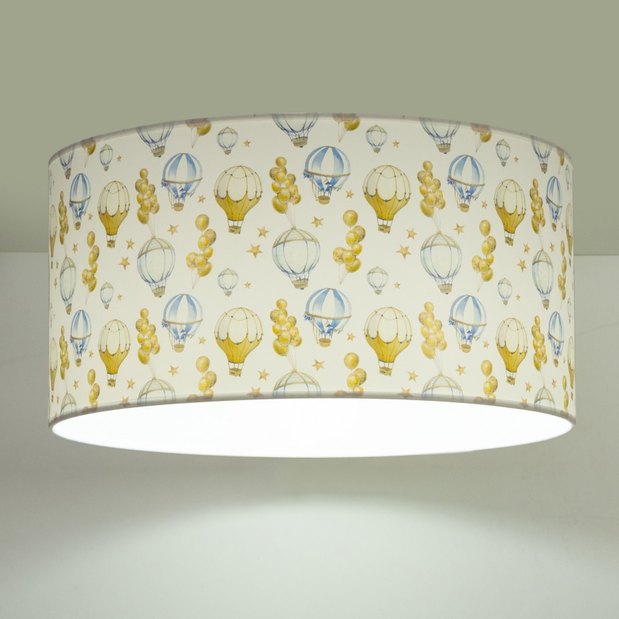 Loftlampe til børneværelset KIDS ROOM 1xE27/60W/230V Ø 40 cm, med ballonmotiv