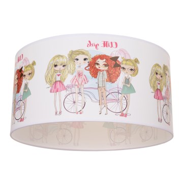 Loftlampe til piger GIRLS VIBES 1xE27/60W/230V pr. 40 cm