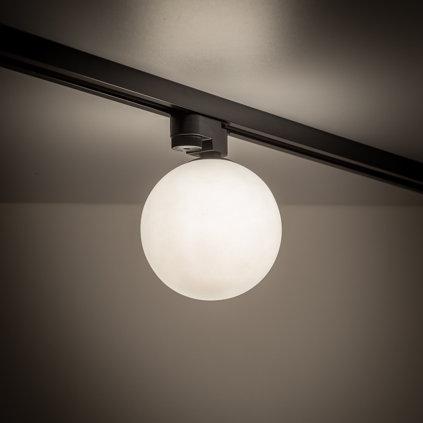 Loftlampe til 1-faset skinnesystem TRACER 1xG9/8W/230V hvid/sort
