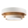 Loftlampe TRINITI 2xE27/60W/230V hvid/guld