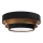 Loftlampe TRINITI 2xE27/60W/230V sort/guld