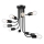 Loftlampe TRINITY 10xE27/15W/230V sort