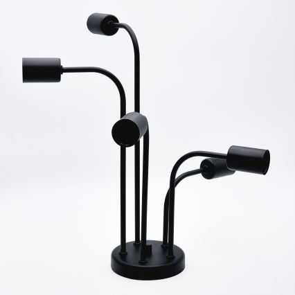 Loftlampe TRINITY 5xE27/15W/230V sort