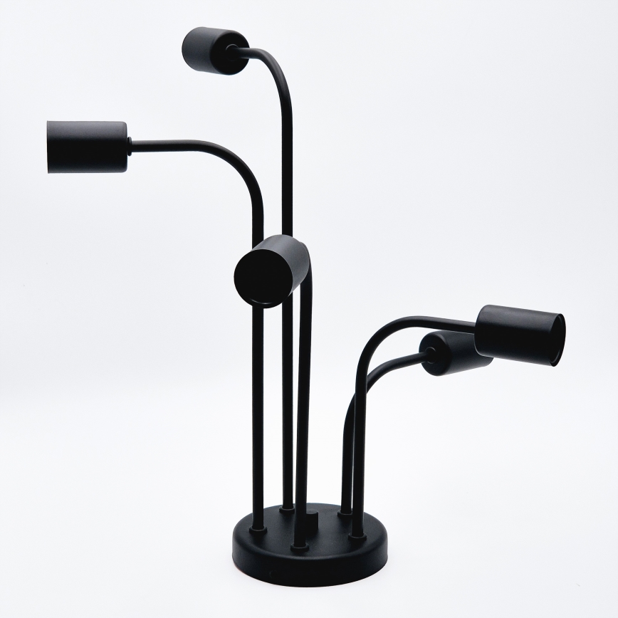 Loftlampe TRINITY 5xE27/15W/230V sort