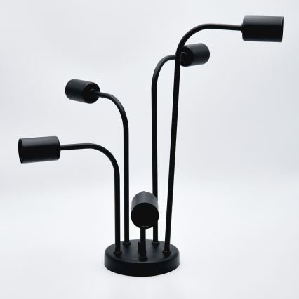Loftlampe TRINITY 5xE27/15W/230V sort