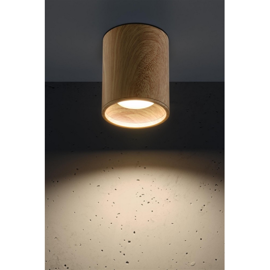 Loftlampe TUBA GU10/15W/230V