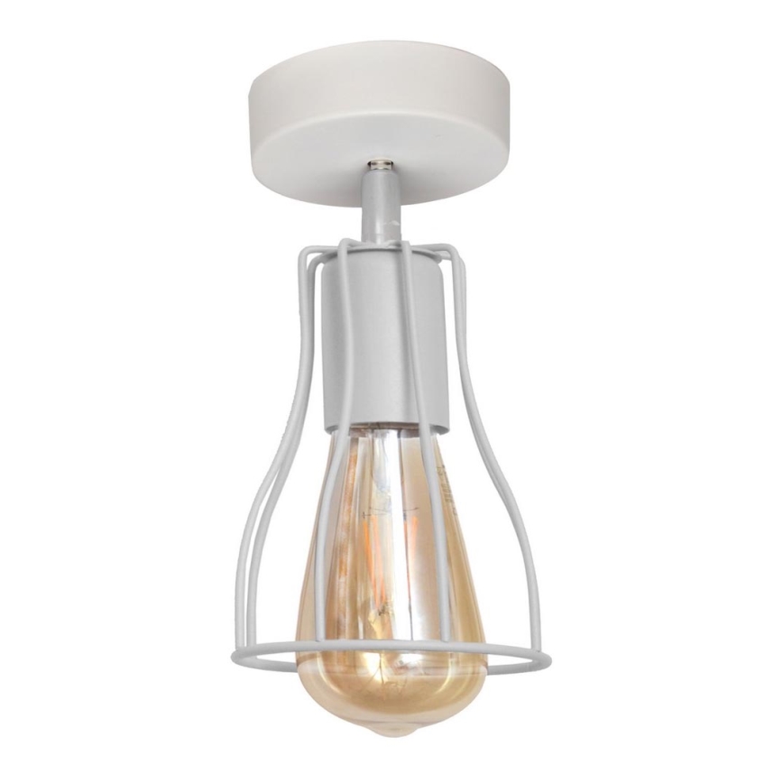 Loftlampe TUBE II 1xE27/15W/230V hvid