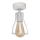 Loftlampe TUBE II 1xE27/15W/230V hvid
