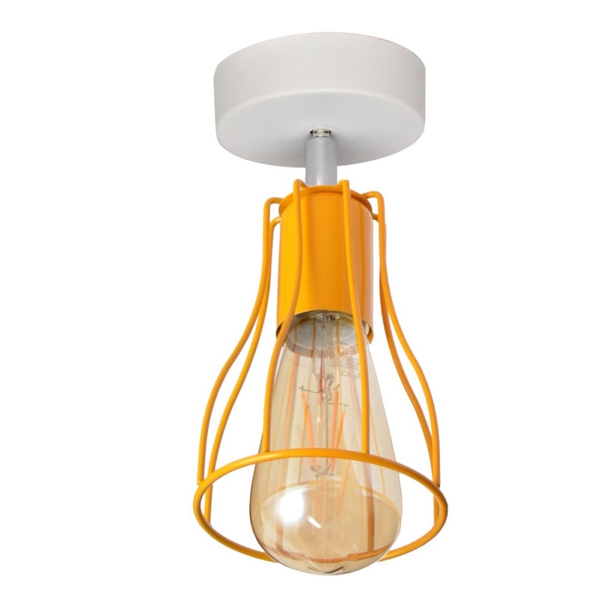 Loftlampe TUBE II 1xE27/15W/230V orange