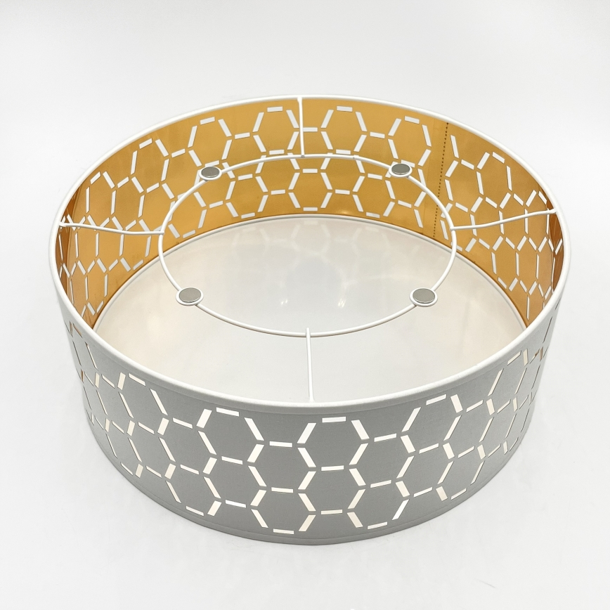 Loftlampe ULLE 1xE27/15W/230V Ø 35 cm hvid