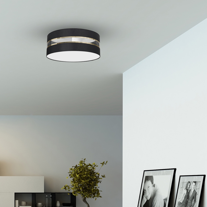 Loftlampe ULTIMO 3xE27/60W/230V sort