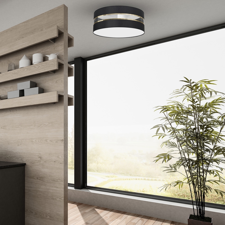 Loftlampe ULTIMO 3xE27/60W/230V sort