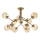 Loftlampe VARANA 12xE14/40W/230V bronze