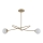 Loftlampe VELVET 2xG9/12W/230V guldfarvet