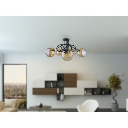 Loftlampe VENUS GOLD 5xE27/60W/230V