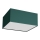 Loftlampe VERDE 2xE27/60W/230V 40x40 cm grøn