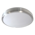 Loftlampe VINGTON 2xE27/60W/230V Ø 33 cm sølv