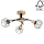 Loftlampe VIVIANE 3xE27/60W/230V egetræ - FSC-certificeret