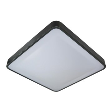 Loftlampe WILTON 2xE27/60W/230V 37,5x37,5 cm sort