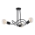 Loftlampe WINGO 3xE27/15W/230V sort