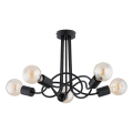 Loftlampe WINGO 5xE27/15W/230V sort