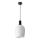 Loftlampe WOLKEN 1xE27/40W/230V hvid/sort