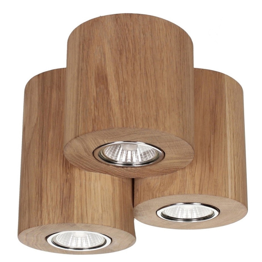 Loftlampe WOODDREAM 3xGU10/6W/230V eg