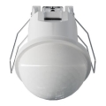 Loftmonteret bevægelses- og skumringssensor 360° 1200W/230V IP54 hvid