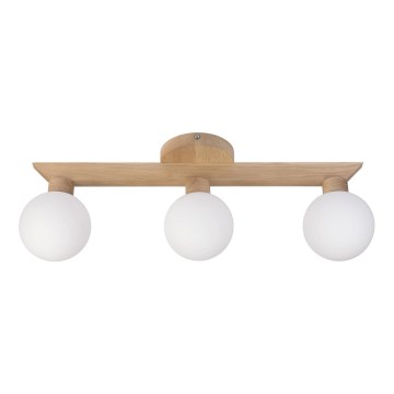 Loftmonteret lysekrone ANTONIO 3xG9/5W/230V eg/hvid