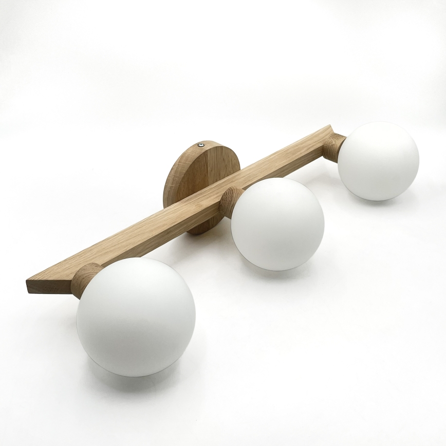 Loftmonteret lysekrone ANTONIO 3xG9/5W/230V eg/hvid