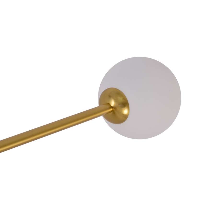 Loftmonteret lysekrone DORADO 6xG9/28W/230V gylden