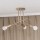 Loftmonteret lysekrone OXFORD 3xE27/15W/230V guld