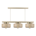Loftpendel IGNIA 3xE27/60W/230V beige