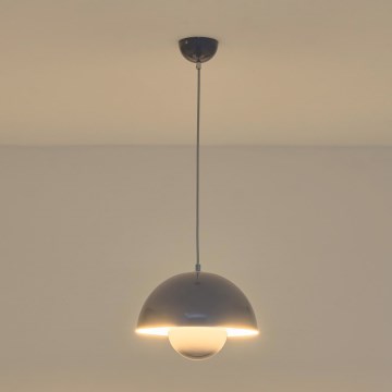 Loftpendel med ledning JARDEN 1xE27/15W/230V, grå