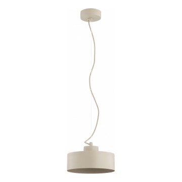 Loftpendel med ledning SELIA 1xE27/15W/230V beige