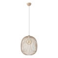 Loftpendel på kabel DESTELLO 1xE27/15W/230V Ø 33 cm beige
