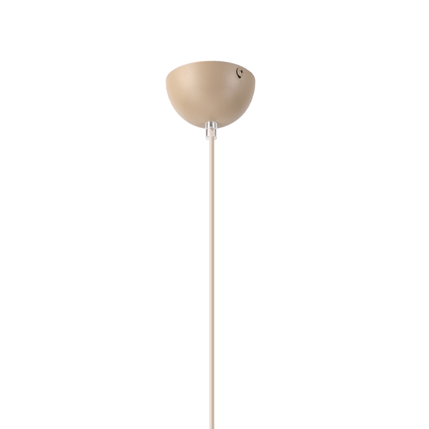 Loftpendel på kabel DESTELLO 1xE27/15W/230V Ø 33 cm beige