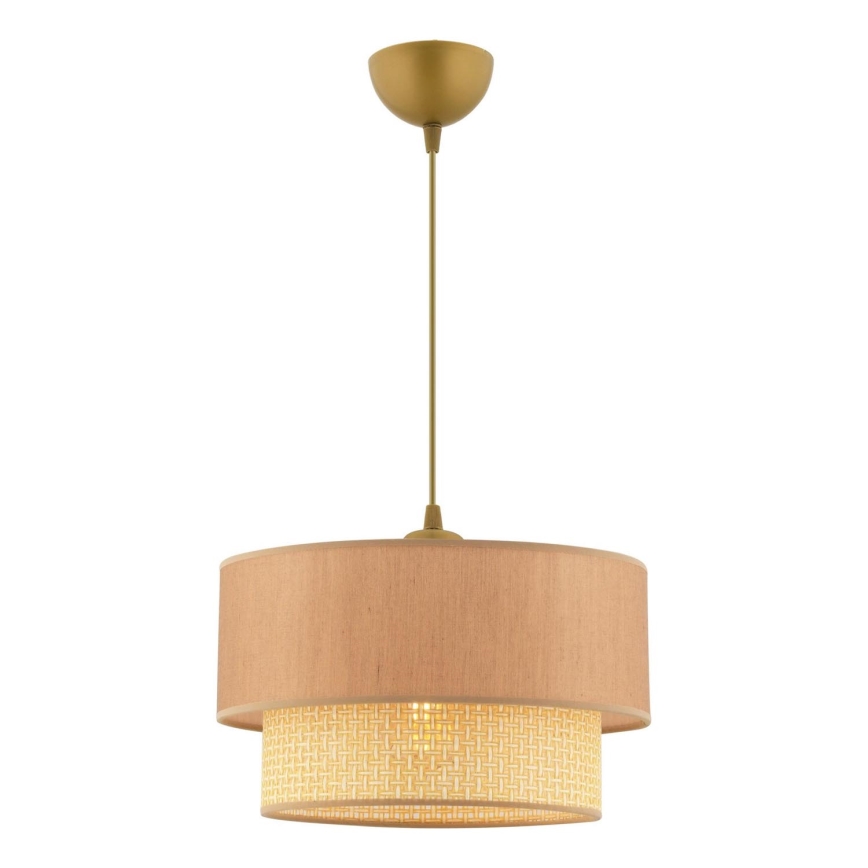 Loftpendel på ledning ECHO 1xE27/60W/230V beige