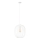 Loftpendel på ledning OVELLA 1xE27/15W/230V Ø 34 cm cremefarvet