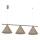 Loftpendel på wire CAPITAL 3xGX53/15W/230V taupe