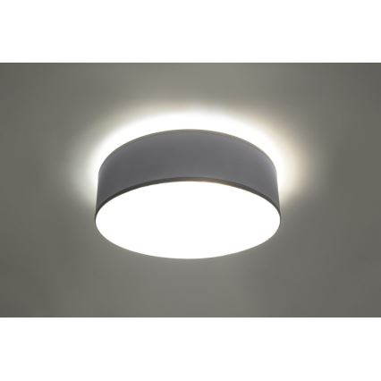 Lofts lys ARENA 35 2xE27/60W/230V grå