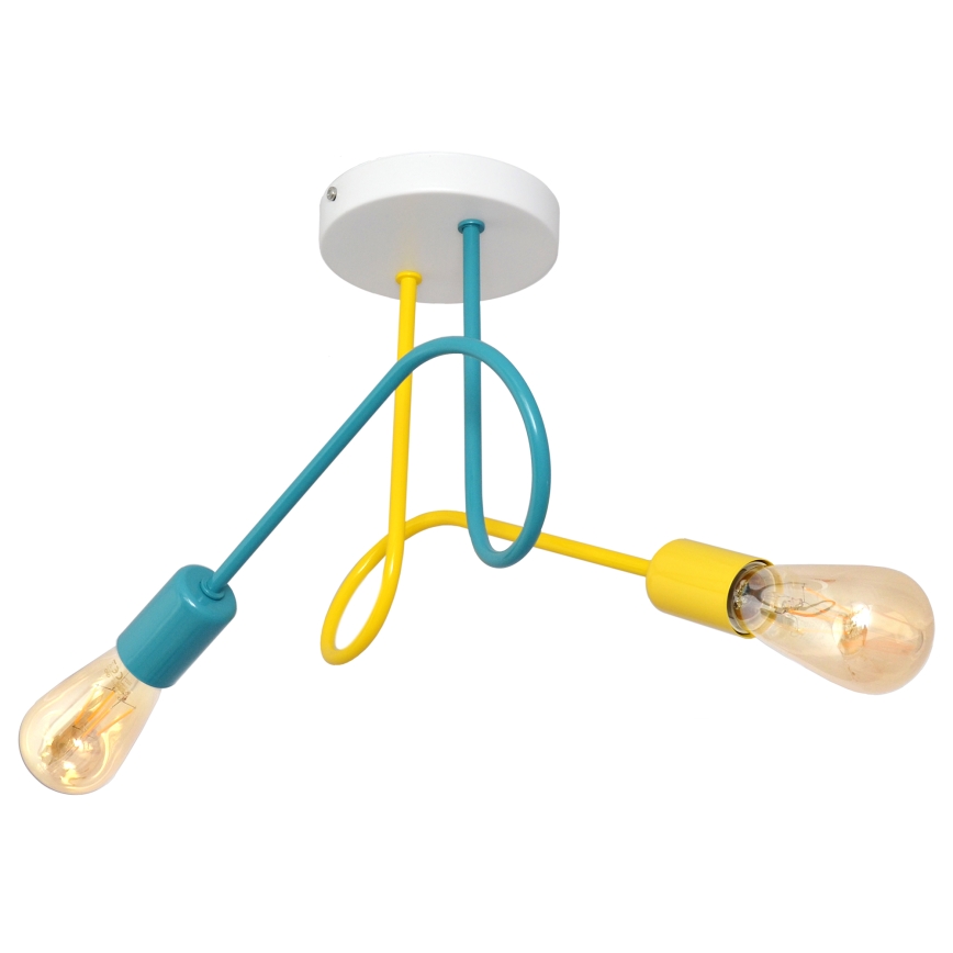 Loftslampe for børn OXFORD 2xE27/15W/230V