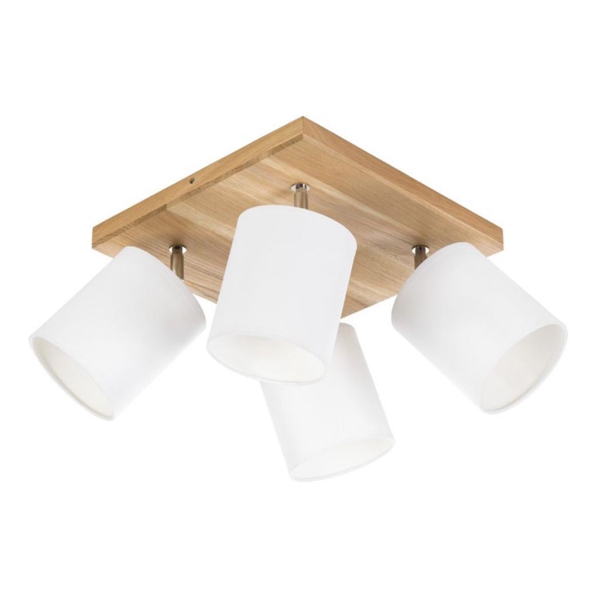 Loftspot APRILLIA 4xE27/25W/230V eg/hvid