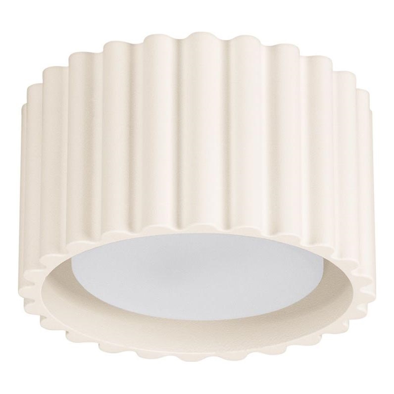Loftspot AURA 1xGX53/10W/230V Ø 10 cm cremefarvet