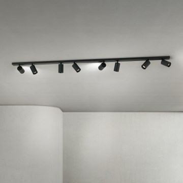 Loftspot SEAN 8xGU10/13W/230V sort