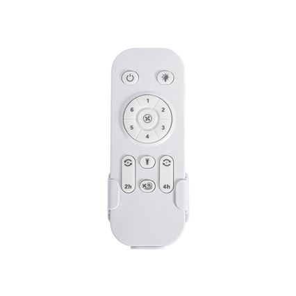 Loftventilator Ø 132 cm IP44 hvid + fjernbetjening