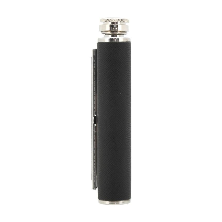 Lommelærke med cigaretui 175 ml sort