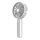 Lommeventilator 1200 mm/3,7V USB grå/hvid