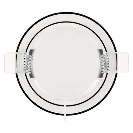 LED Badeværelsesloftlampe LORI LED/4,5W/230V IP65 2700/4000K Ø 8,5 cm sort